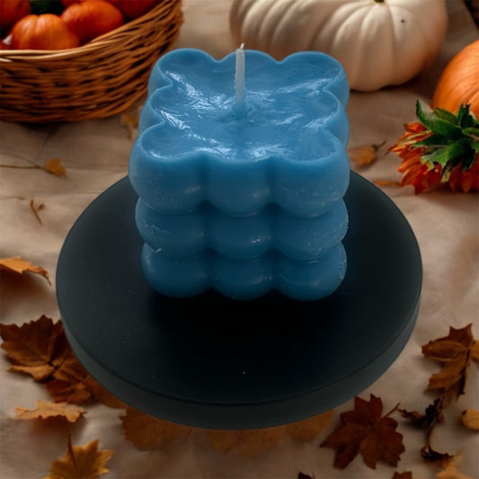 Blue Bubble candle